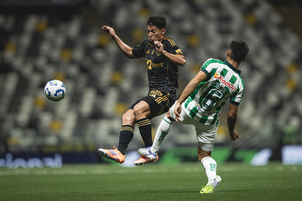 Atlético falha na pontaria e não evita 0 a 0 contra o Juventude