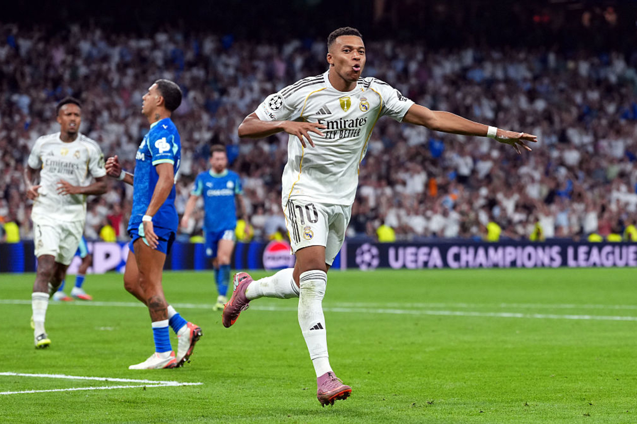 Com três gols de pênaltis nesta edição, Mbappé se isola como sexto maior artilheiro da Champions