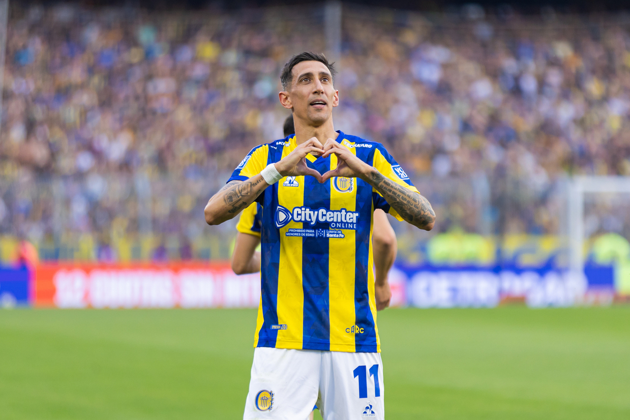 Di María brilha em retorno ao Rosario: Confira gol olímpico contra o Boca