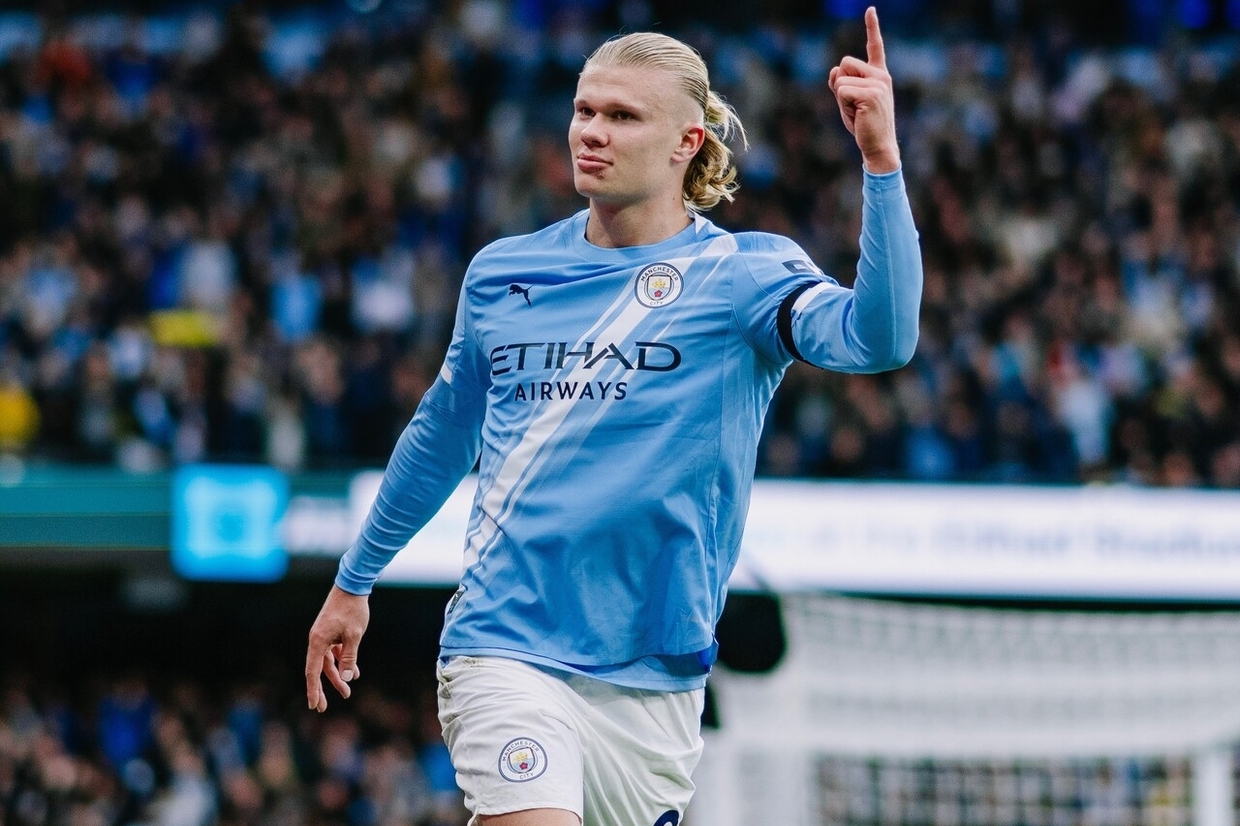 Haaland comanda passeio do City em cima do United