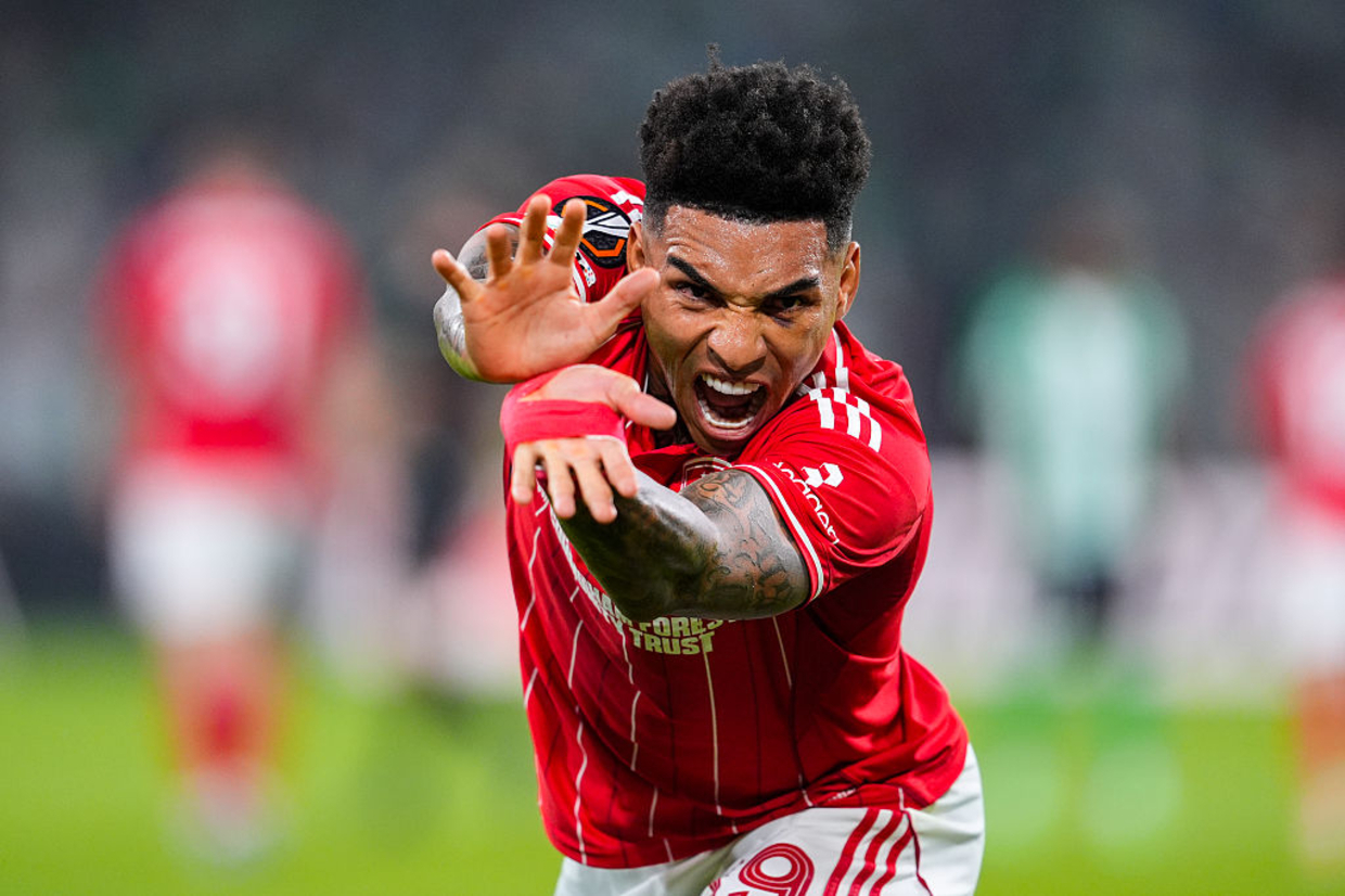 Igor Jesus brilha nas Copas e busca espaço como titular do Nottingham Forest