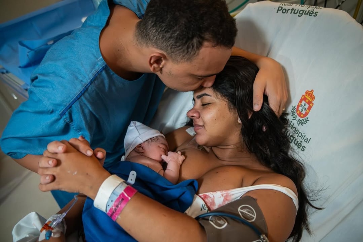 João Gomes e Ary Mirelle exibem as primeiras fotos de Joaquim