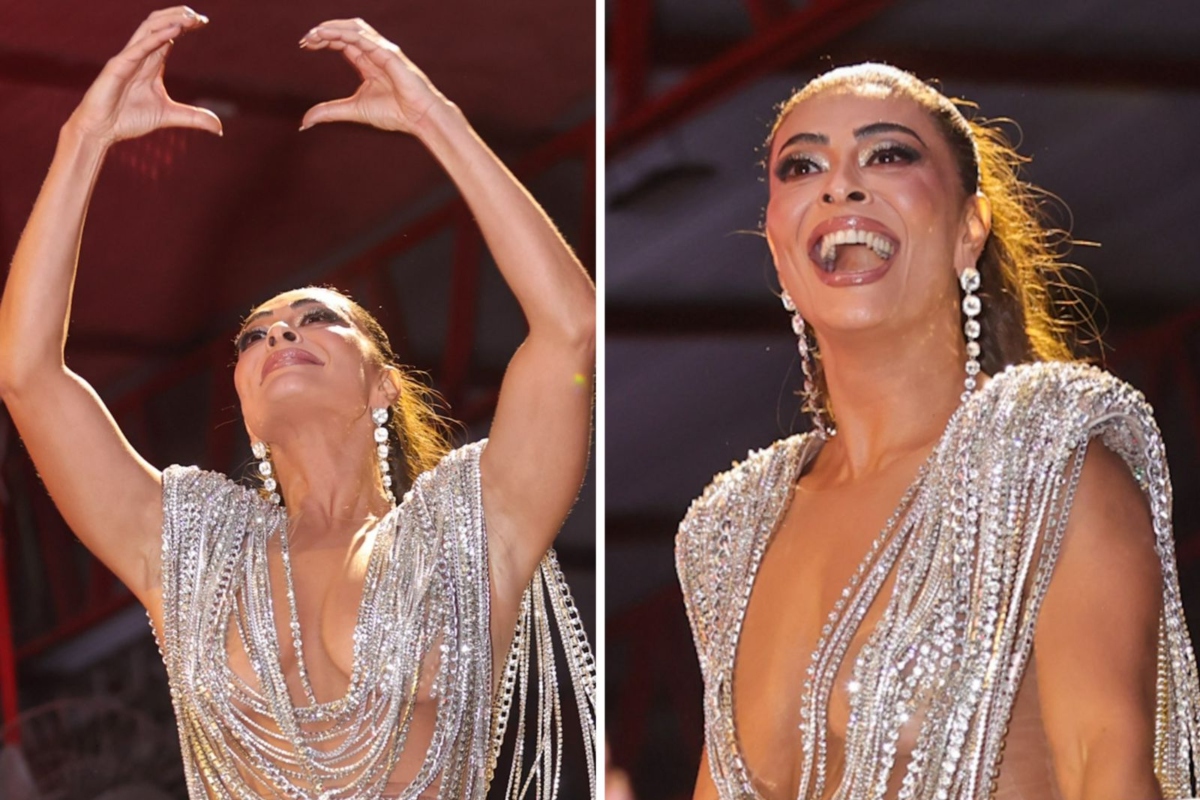 Juliana Paes brilha na final de samba na Viradouro. Fotos!