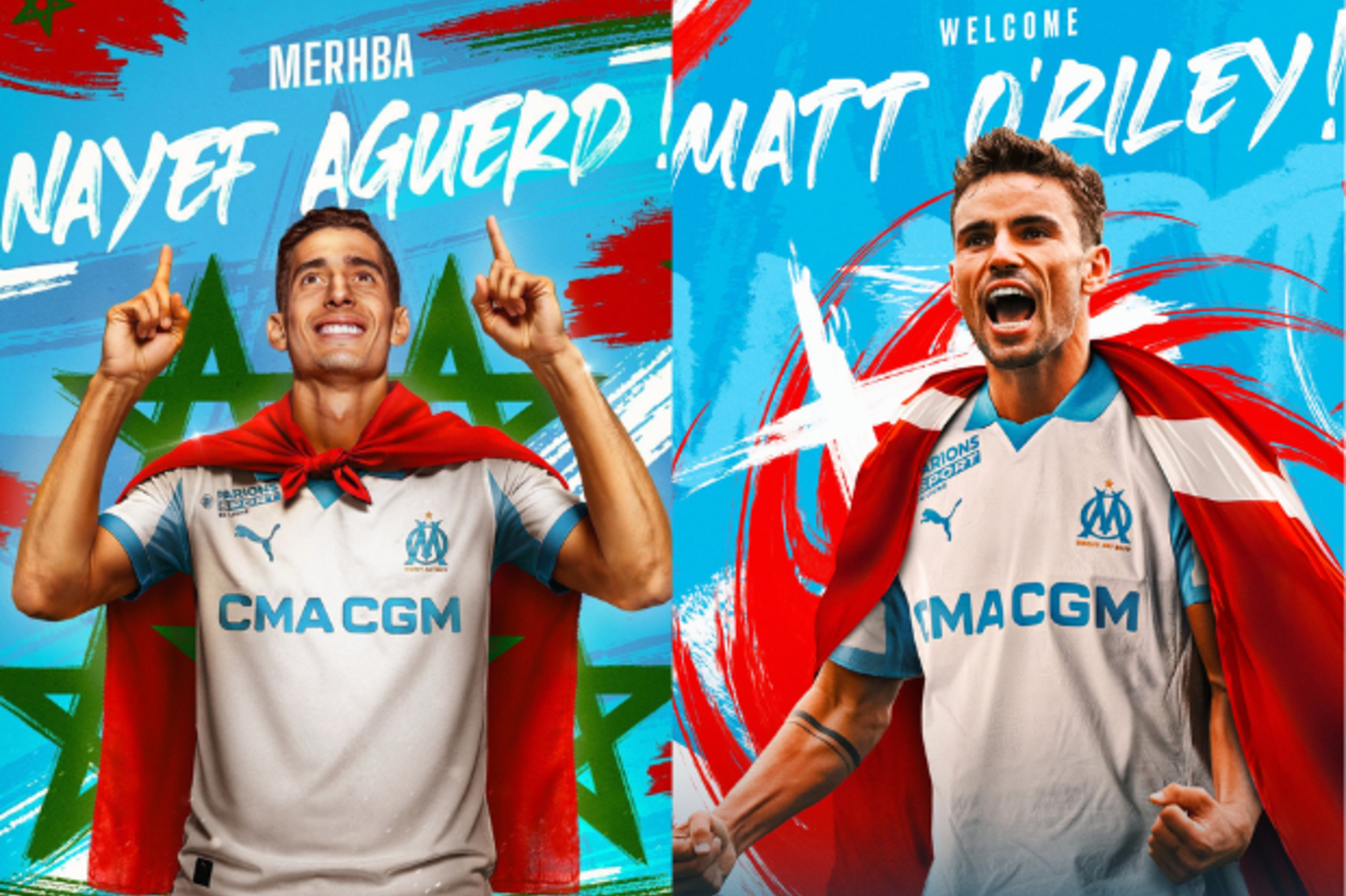 Marseille busca dupla de reforços na Premier League