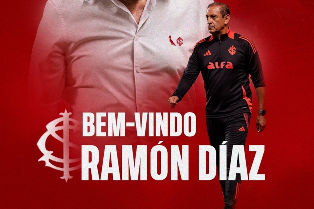 Oficial: Ramón Díaz é novo treinador do Internacional