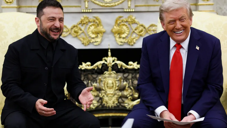 Terno de Zelensky? “Eu mudei, mas você está com o mesmo”
