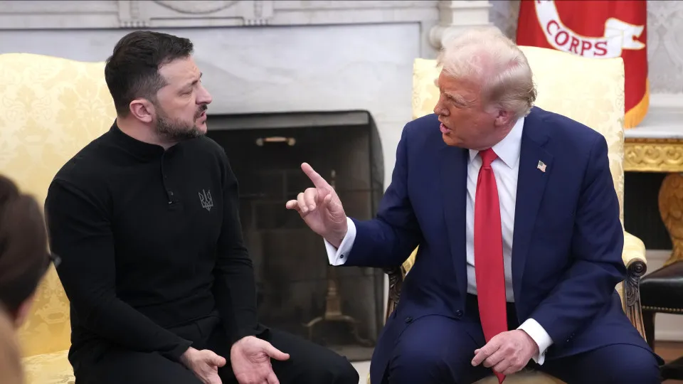 Zelenski critica reunião de Trump e Putin sem Ucrânia