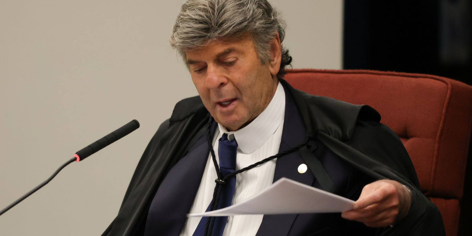 Fux pede para participar de próximos julgamentos da trama golpista