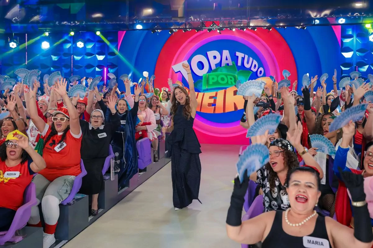 Programa Silvio Santos com Patricia Abravanel garante maior audiência do SBT