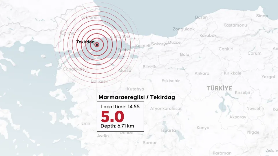Terremoto de magnitude 5 atinge Istambul e assusta moradores
