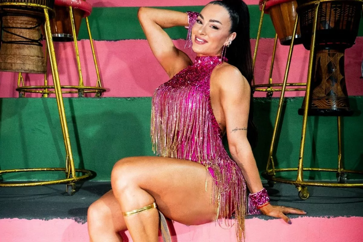 Juju Salimeni faz dieta para ganhar 3kg de massa muscular até o Carnaval