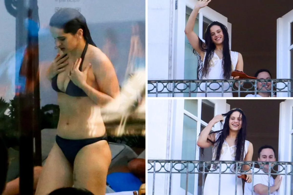 Rosalía se bronzeia na piscina e faz a alegria dos fãs
