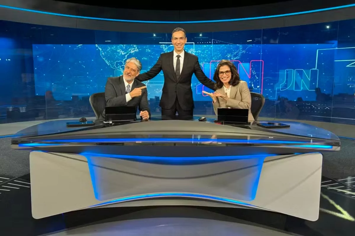 William Bonner se despede e Cesar Tralli chega ao Jornal Nacional