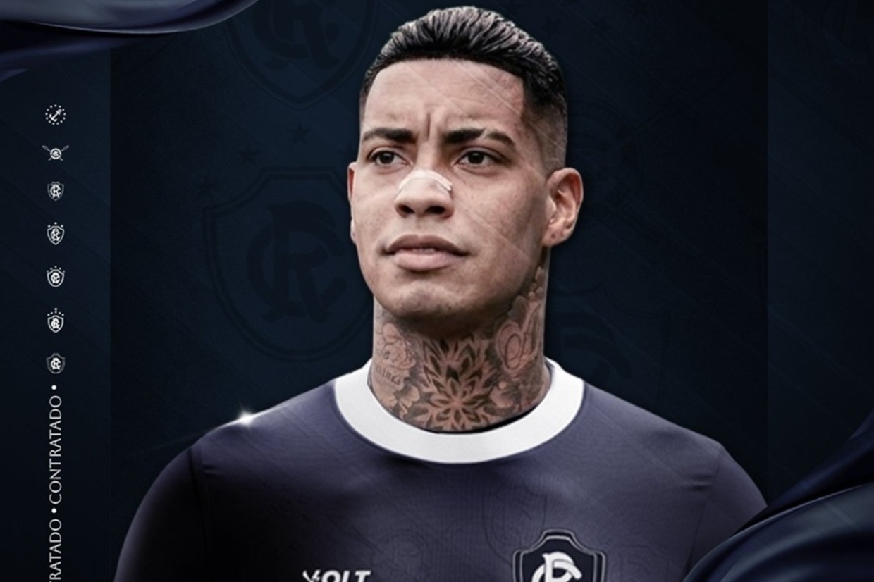 Alef Manga é oficialmente jogador do Remo