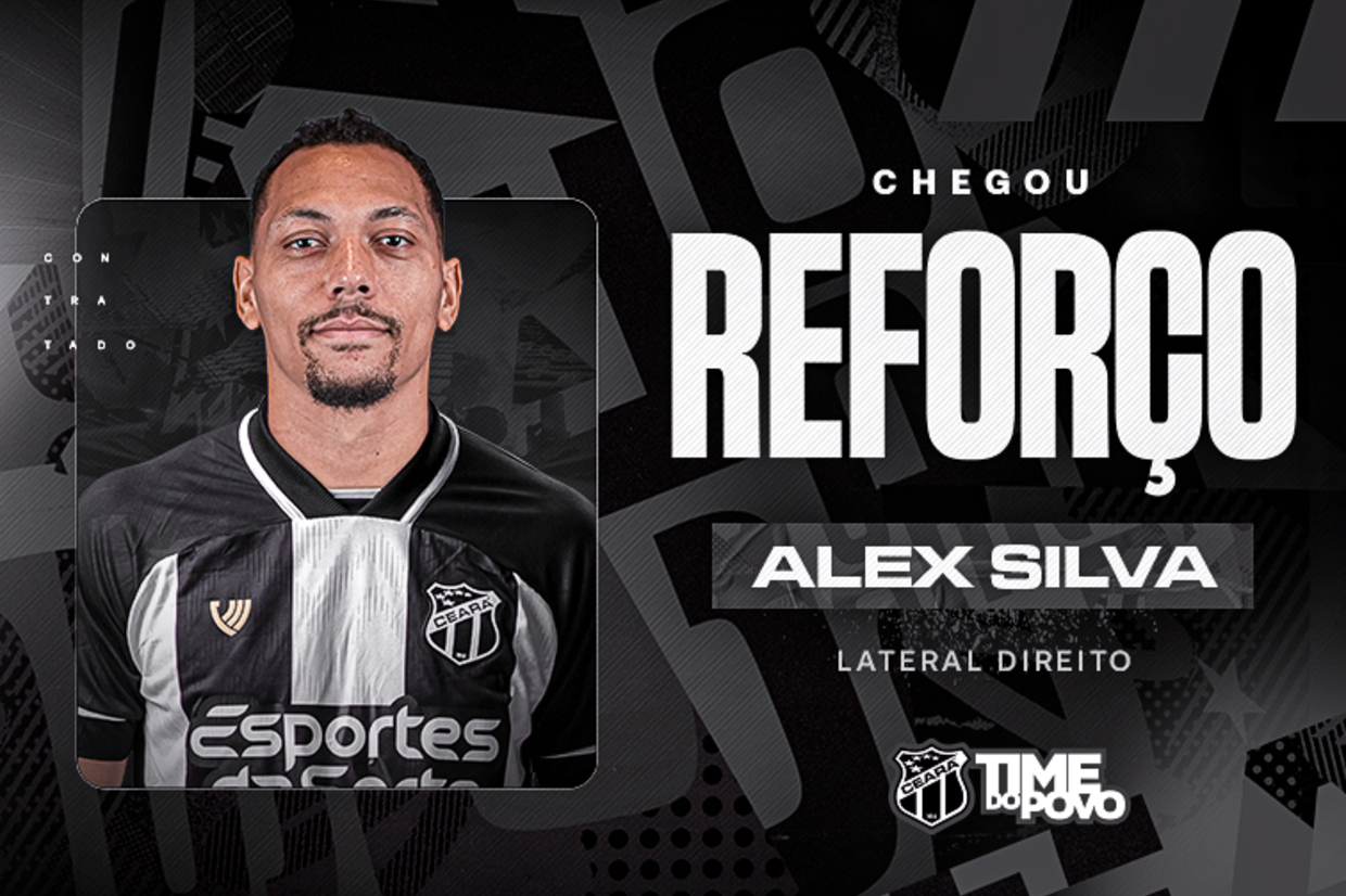 Alex Silva é o primeiro reforço do Ceará para 2026