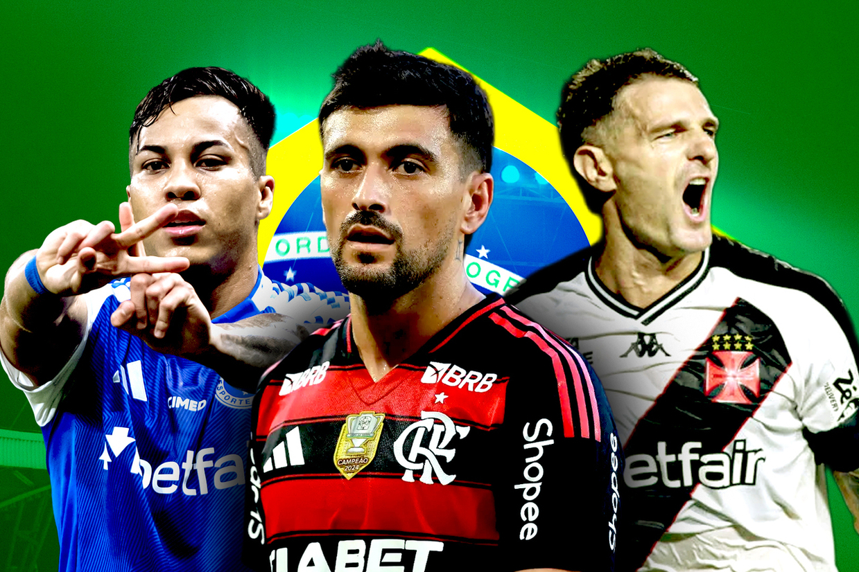 Com Vegetti no topo: os artilheiros do futebol brasileiro em 2025