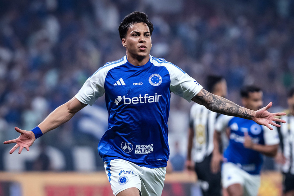 Cruzeiro rechaça proposta do Flamengo por Kaio Jorge e estipula preço