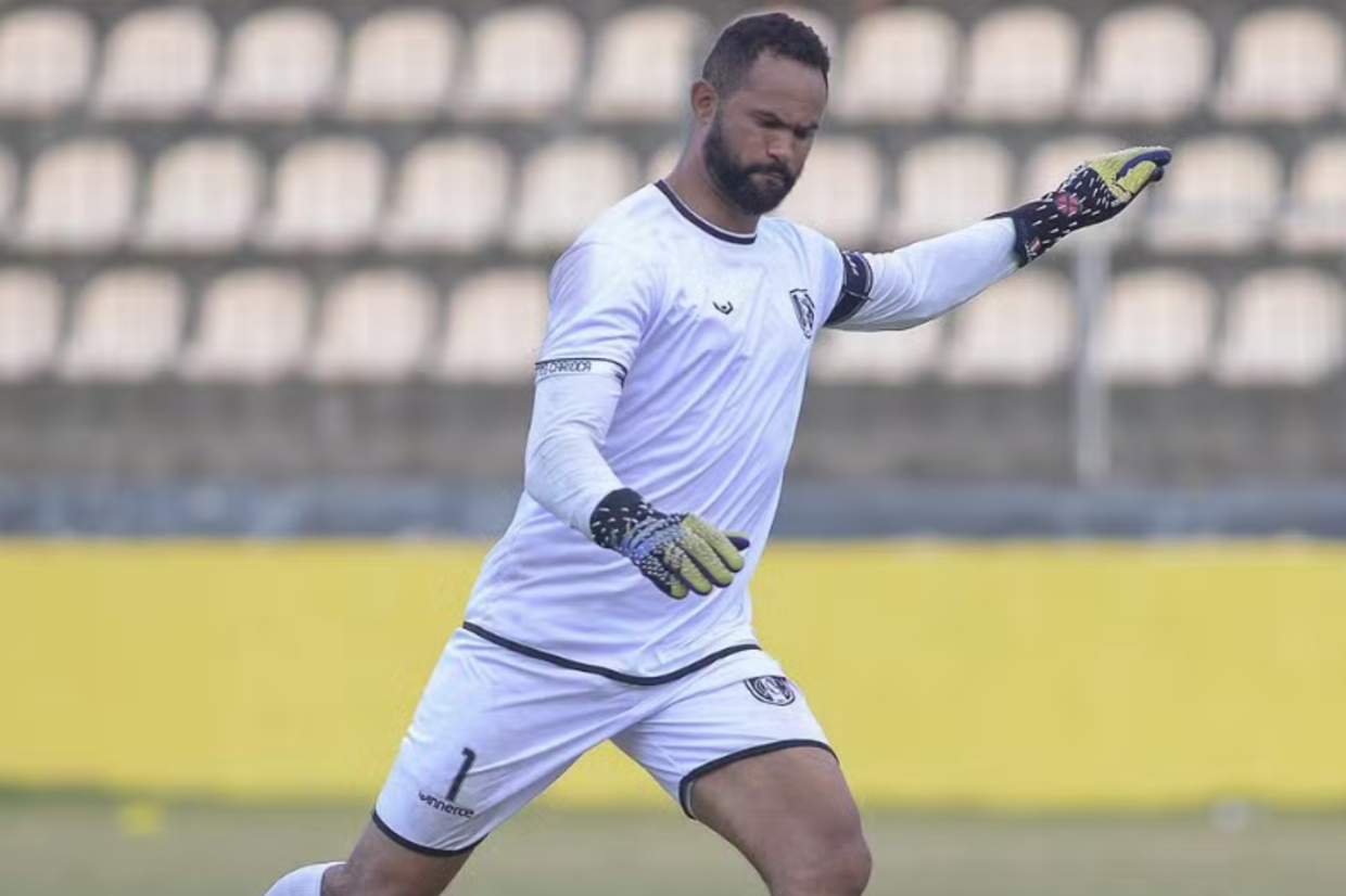 Goleiro Bruno reforço do Capixaba; faixa de capitão será dividida com Jobson