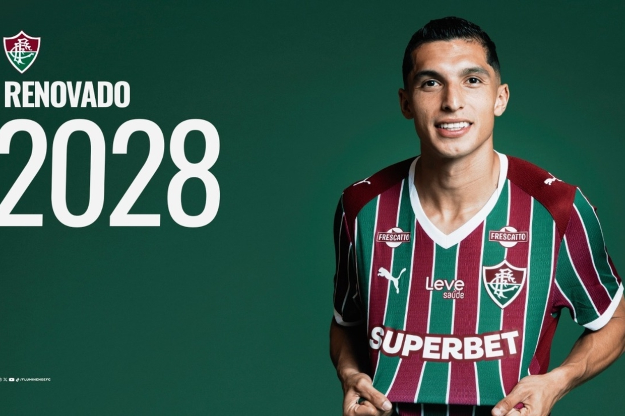 Após interesse do Boca Juniors, Fluminense renova com Serna até 2028