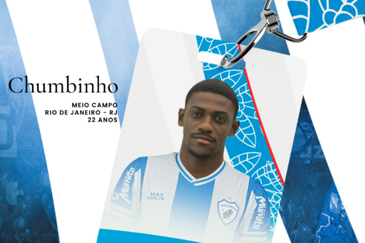 Cria do Bragantino, Chumbinho reforça o Londrina