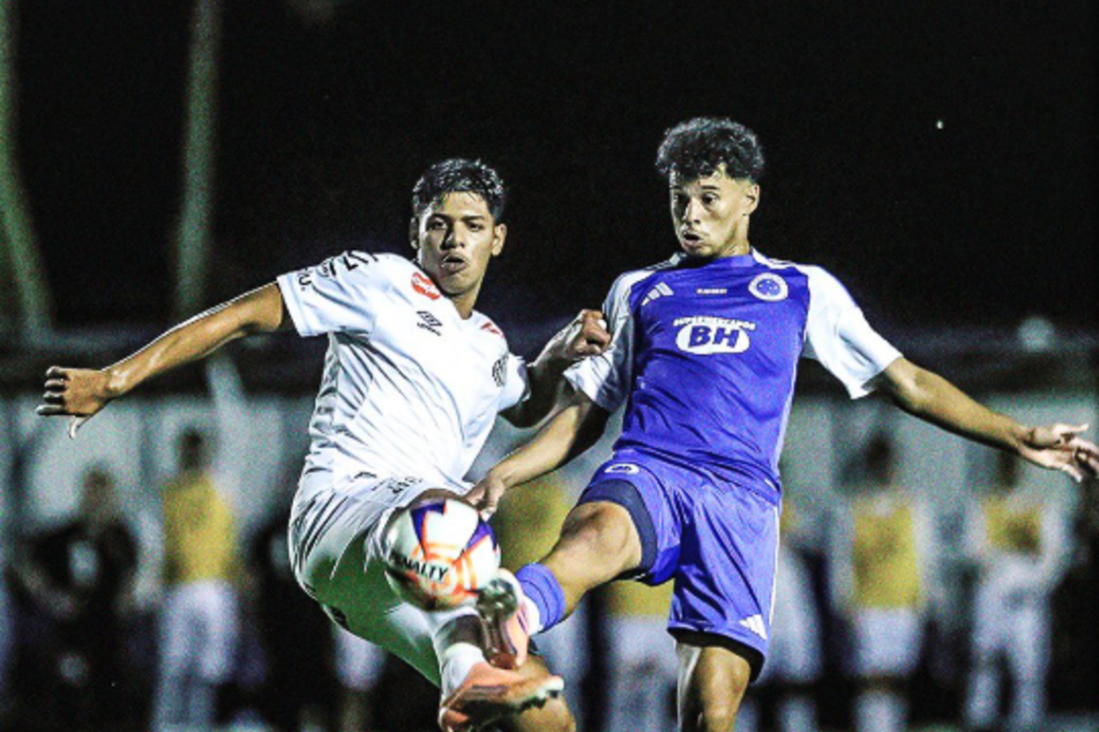 Cruzeiro despacha o Santos e avança às quartas da Copinha
