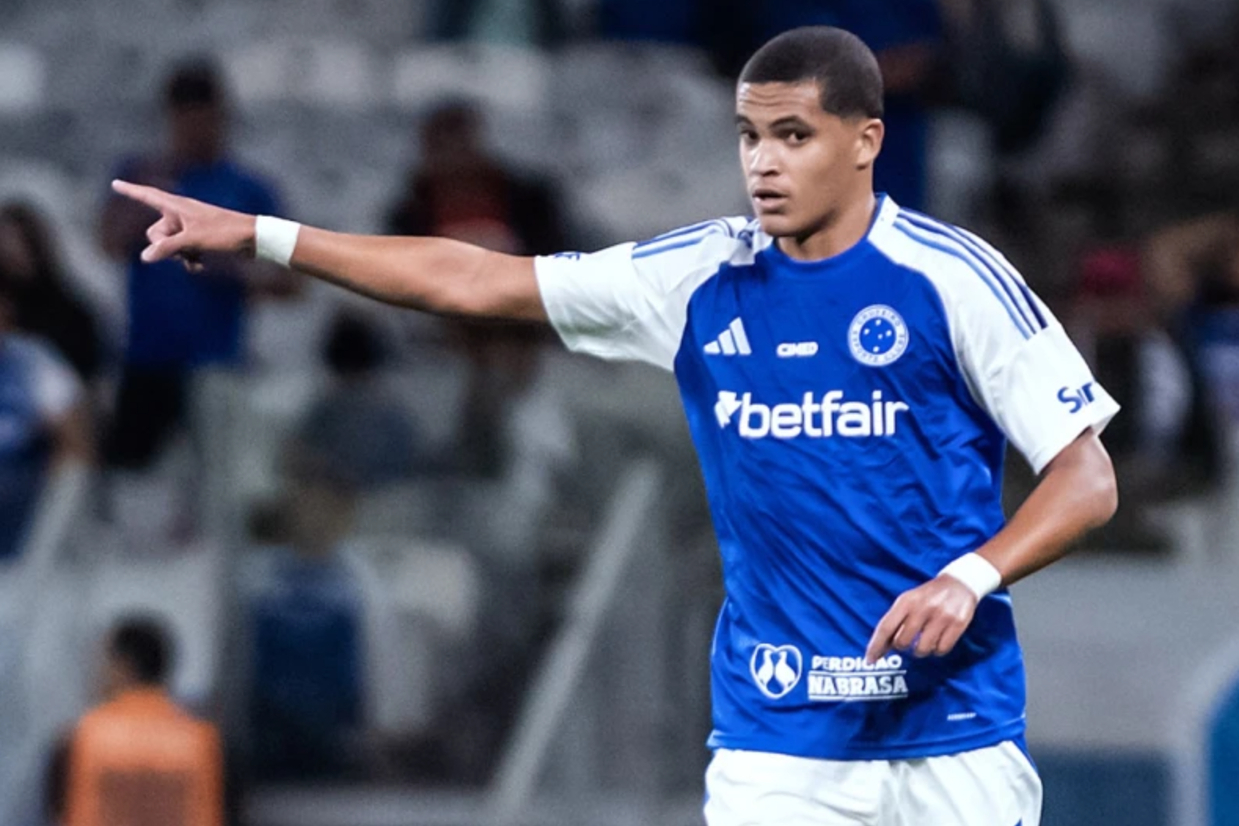 Cruzeiro está perto de vender Kauã Prates ao Borussia Dortmund