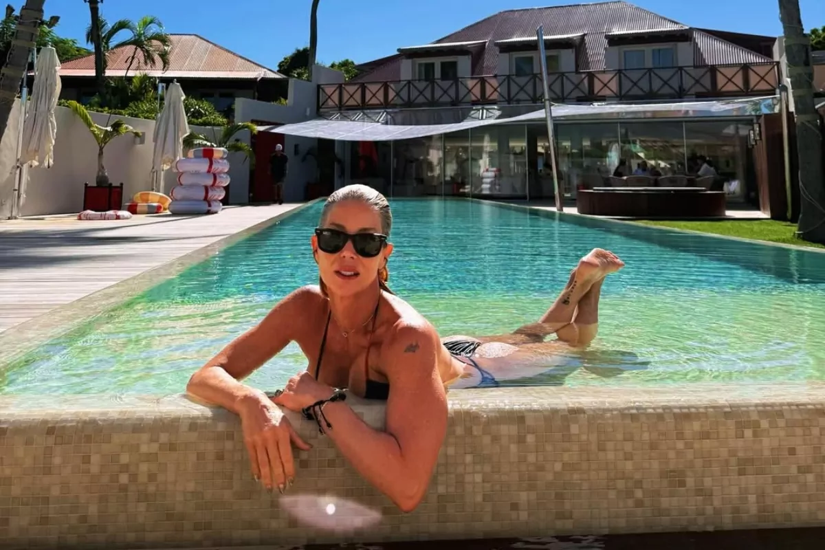 Danielle Winits se isola no exterior às vésperas do ‘BBB 26’