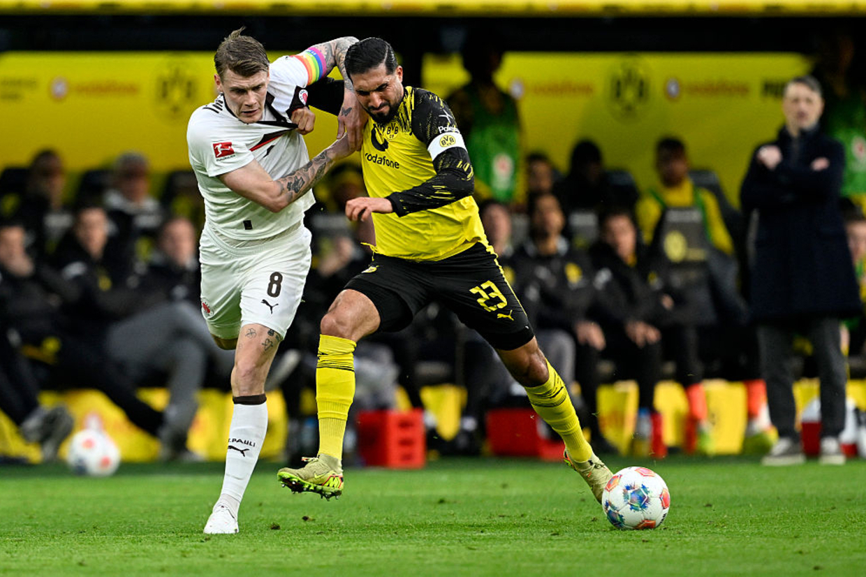 Dortmund bobeia, cede empate ao St. Pauli, mas é salvo com pênalti nos acréscimos