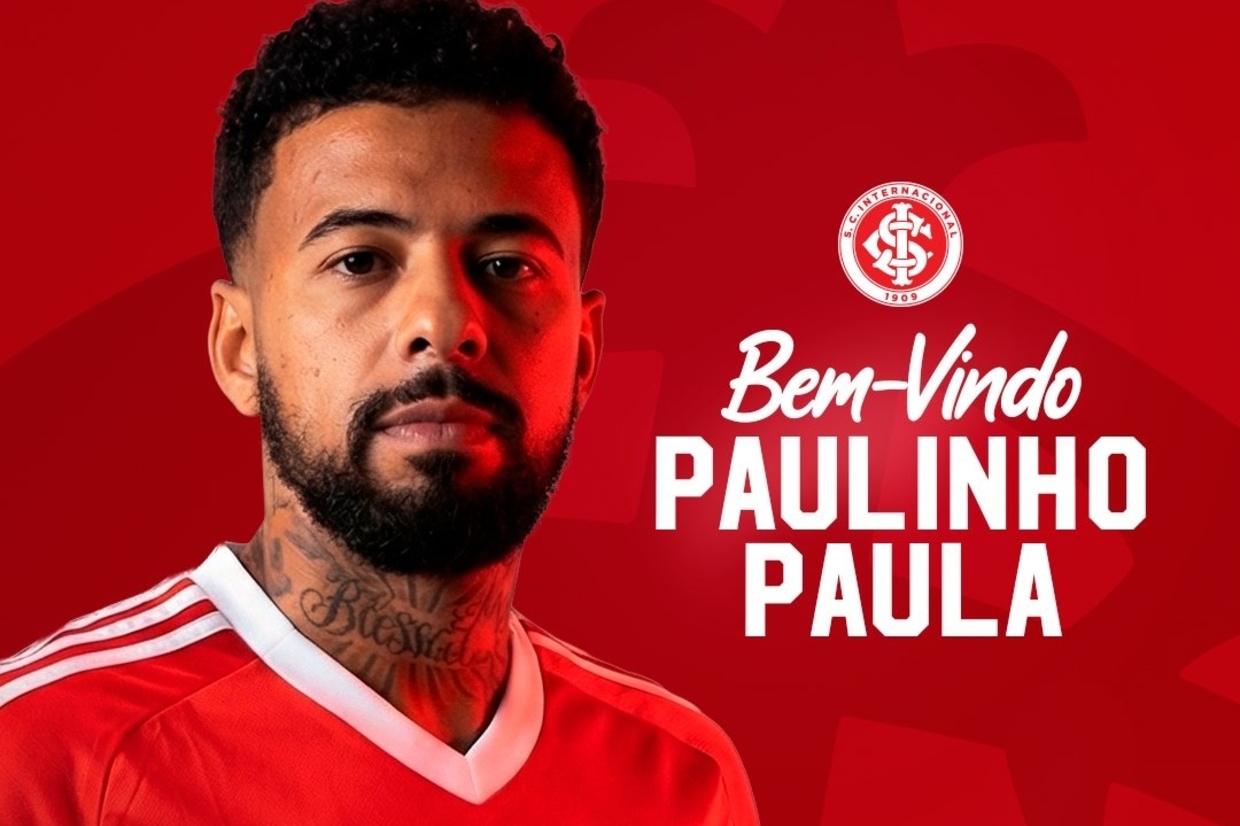 Ex-Vasco, Paulinho Paula é reforço do Internacional