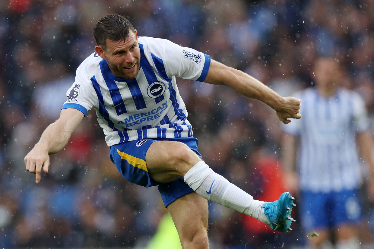James Milner entra para o clube dos 40 na Premier League