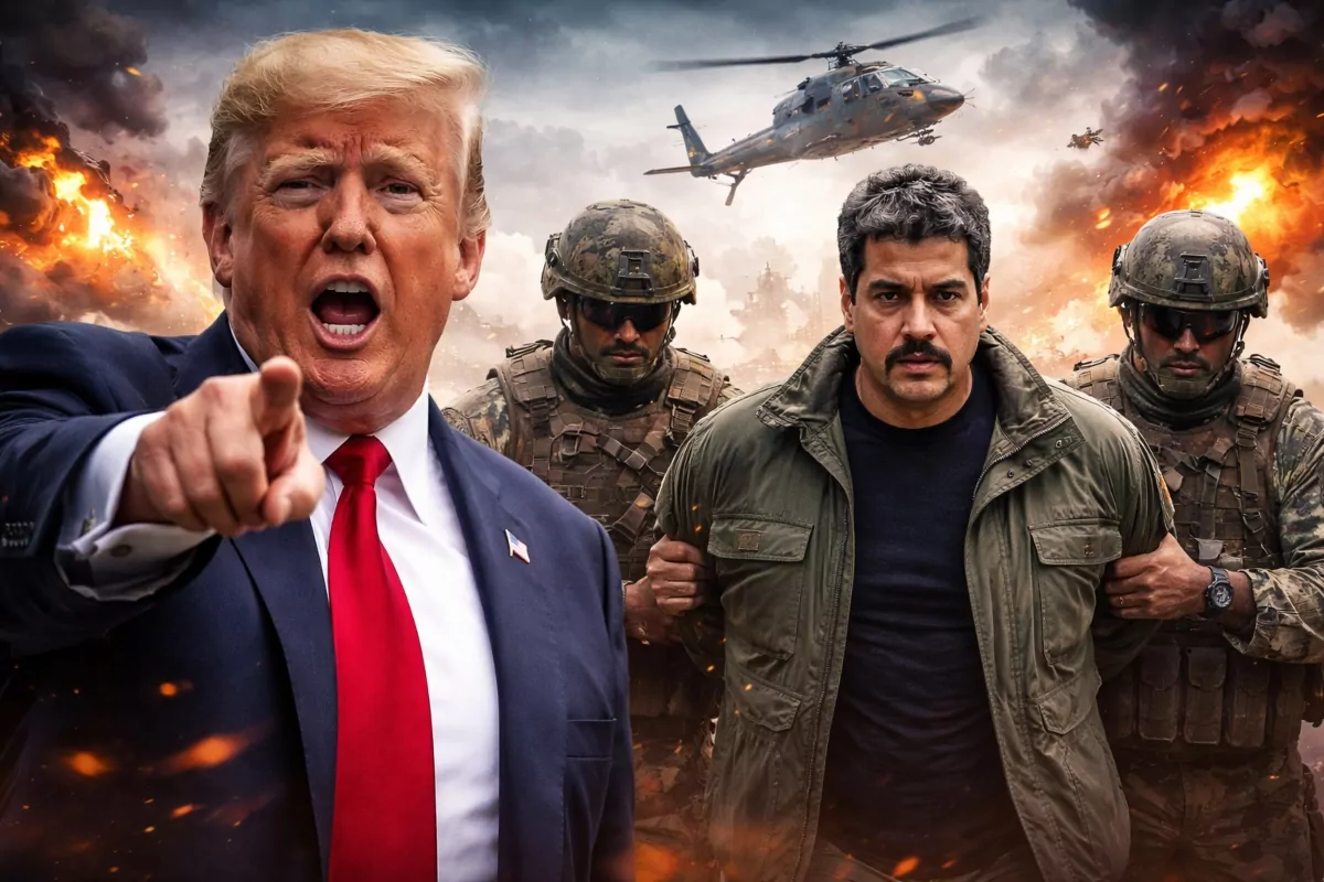 Trump anuncia captura de Maduro após ataque à Venezuela