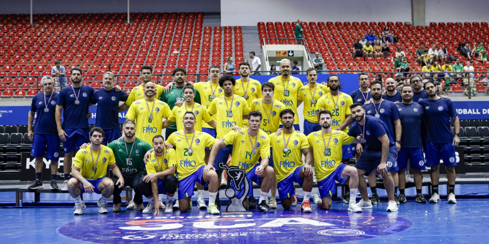 Vice no Sul-Centro Americano, Brasil sela vaga no Mundial de handebol