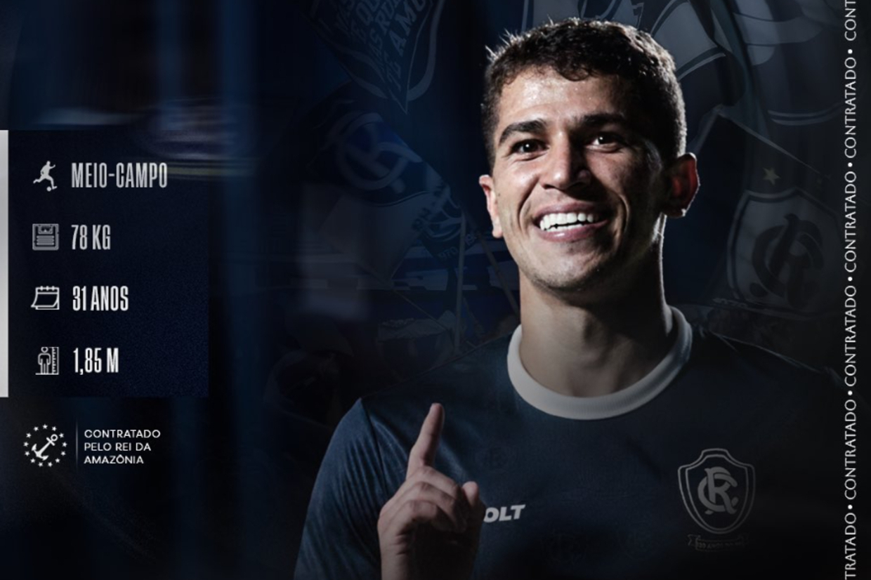 Vitor Bueno é mais um reforço confirmado no Remo