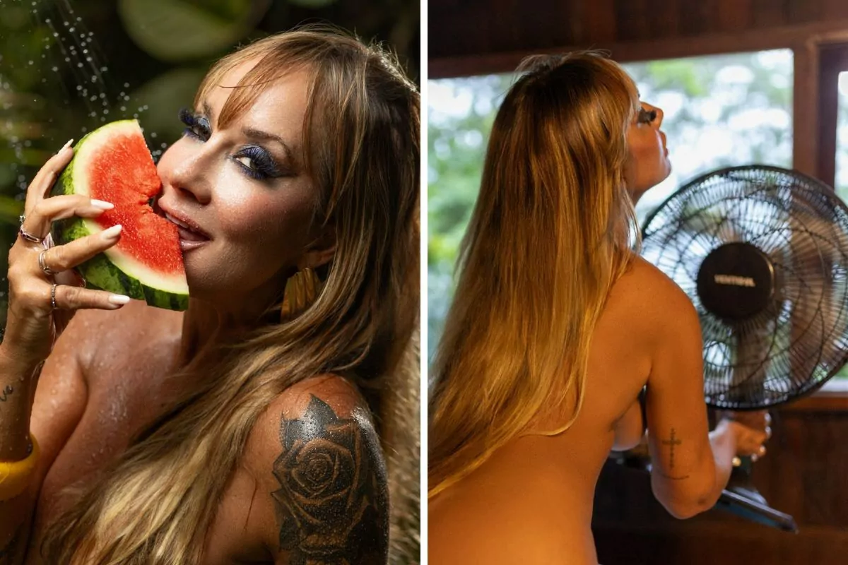 Vivi Fernandez é a capa da edição de janeiro da Revista Sexy