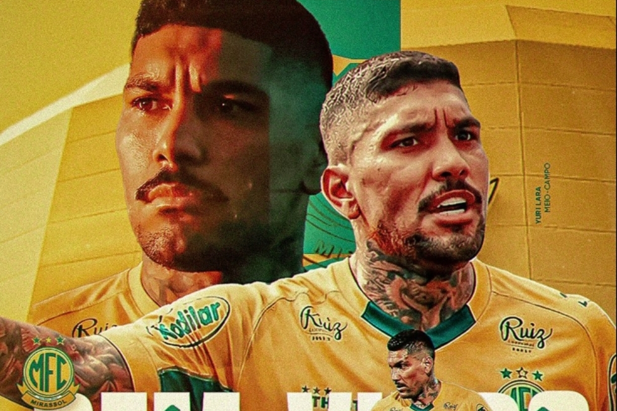 Yuri Lara é mais um reforço confirmado pelo Mirassol