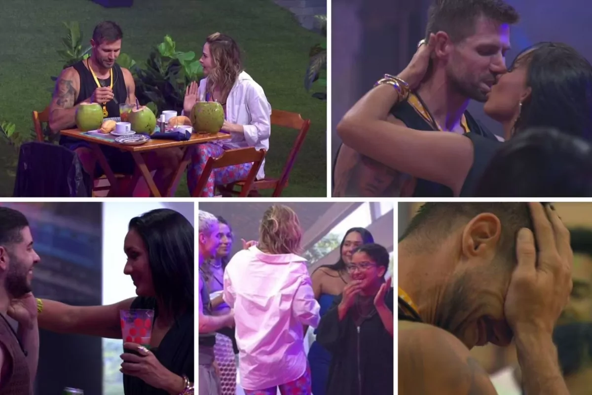 BBB 26: Festa do Líder Jonas tem beijo, DR e nudes. Resumo!