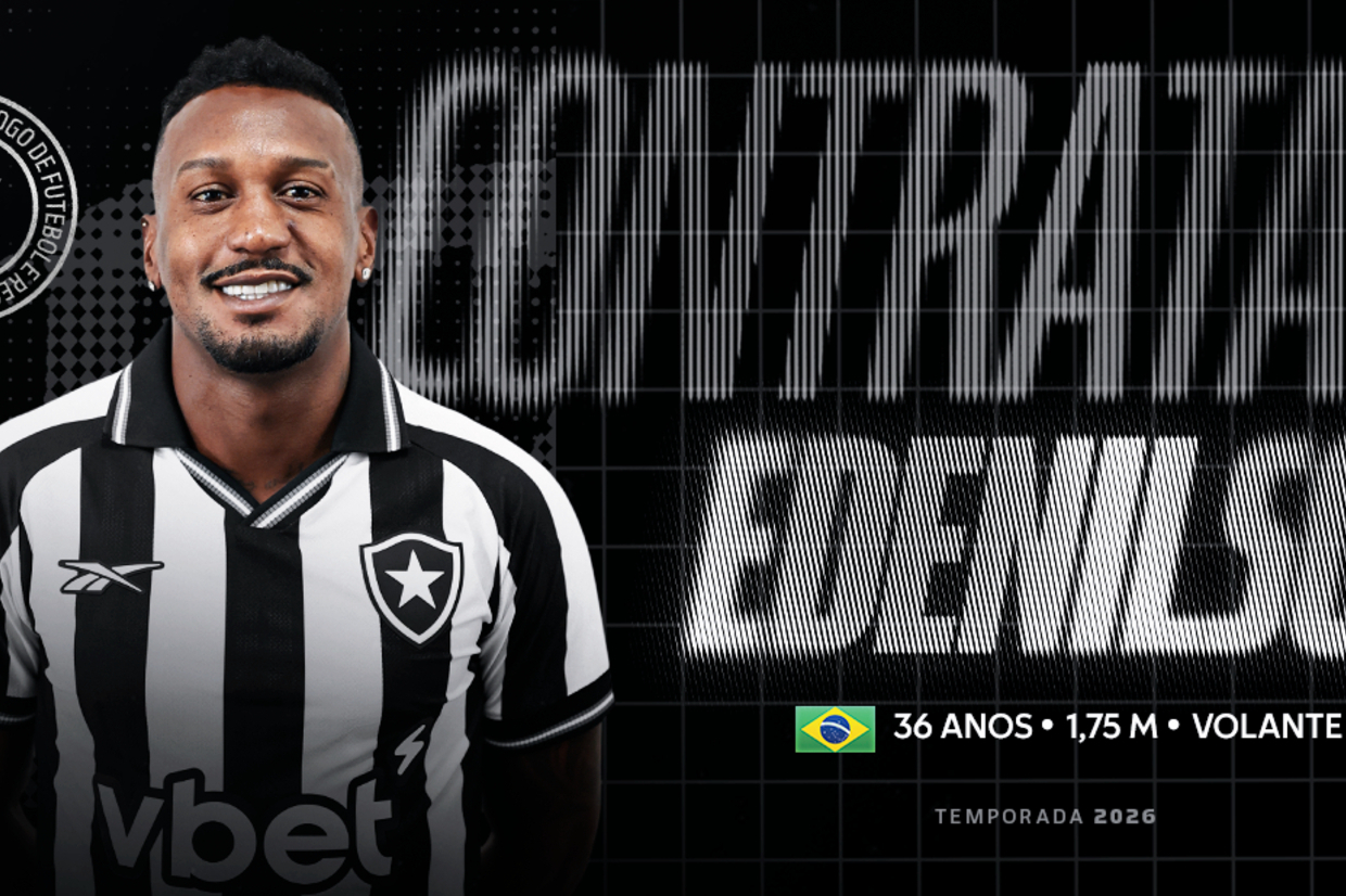 Botafogo oficializa a chegada de Edenilson