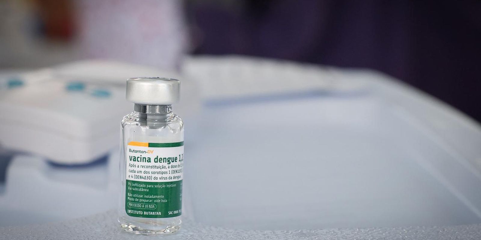 Butantan antecipa entrega de 1,3 mi de vacinas contra dengue ao SUS