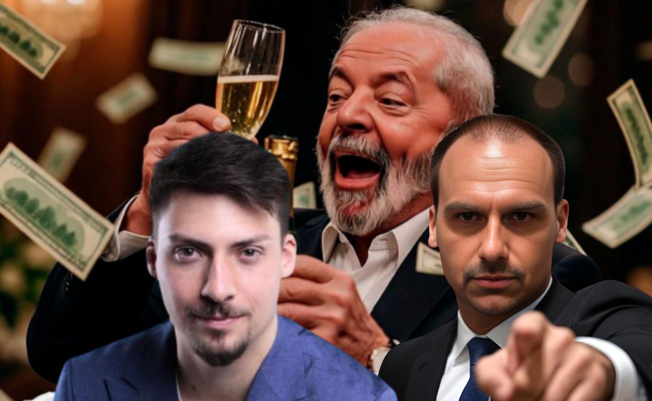 Eduardo e Jair Renan Bolsonaro destacam gastos e ações absurdas do governo Lula