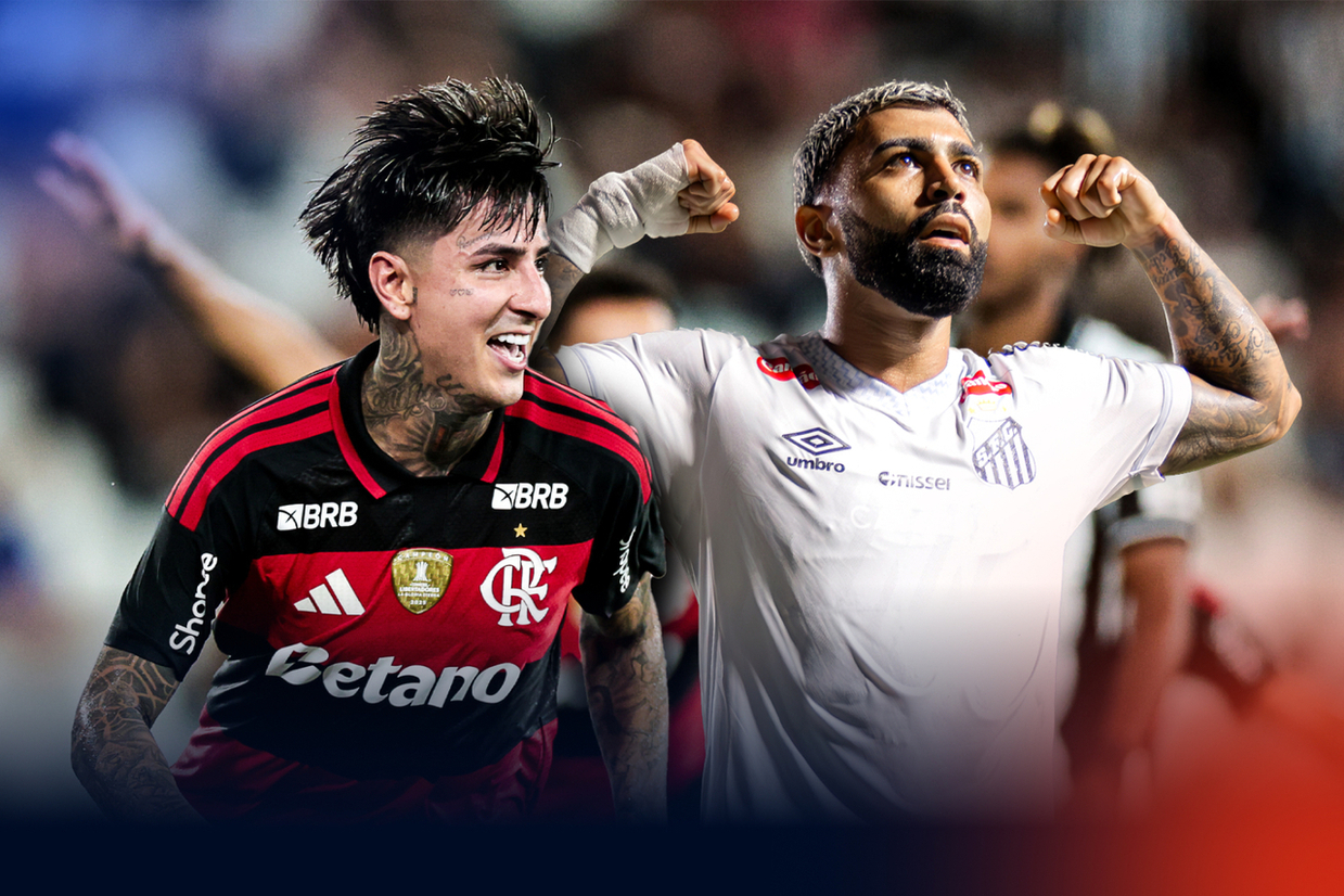 Fla elimina o Botafogo, Santos goleia na volta de Neymar; Veja os gols