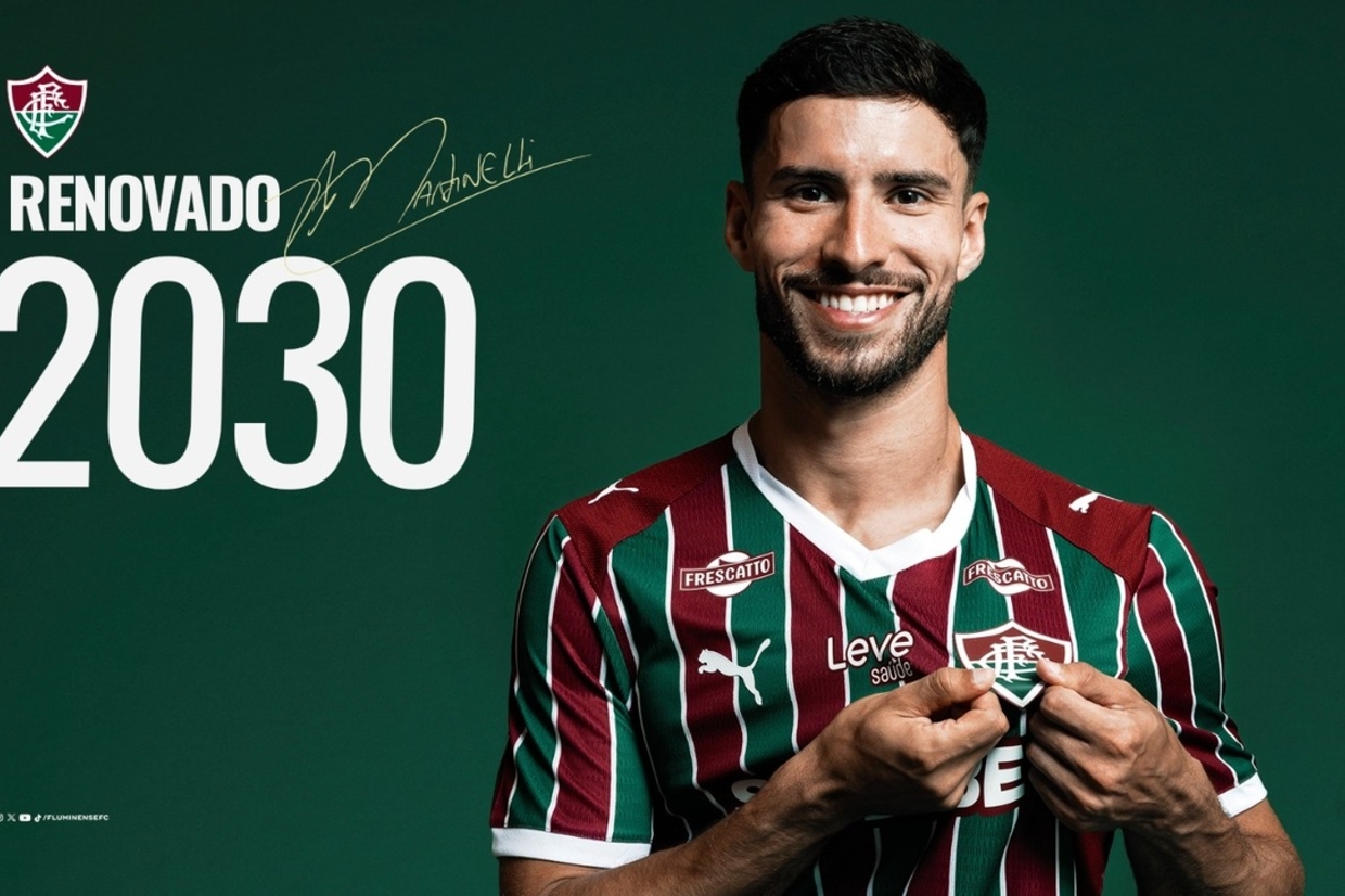 Fluminense renova com Martinelli até 2030