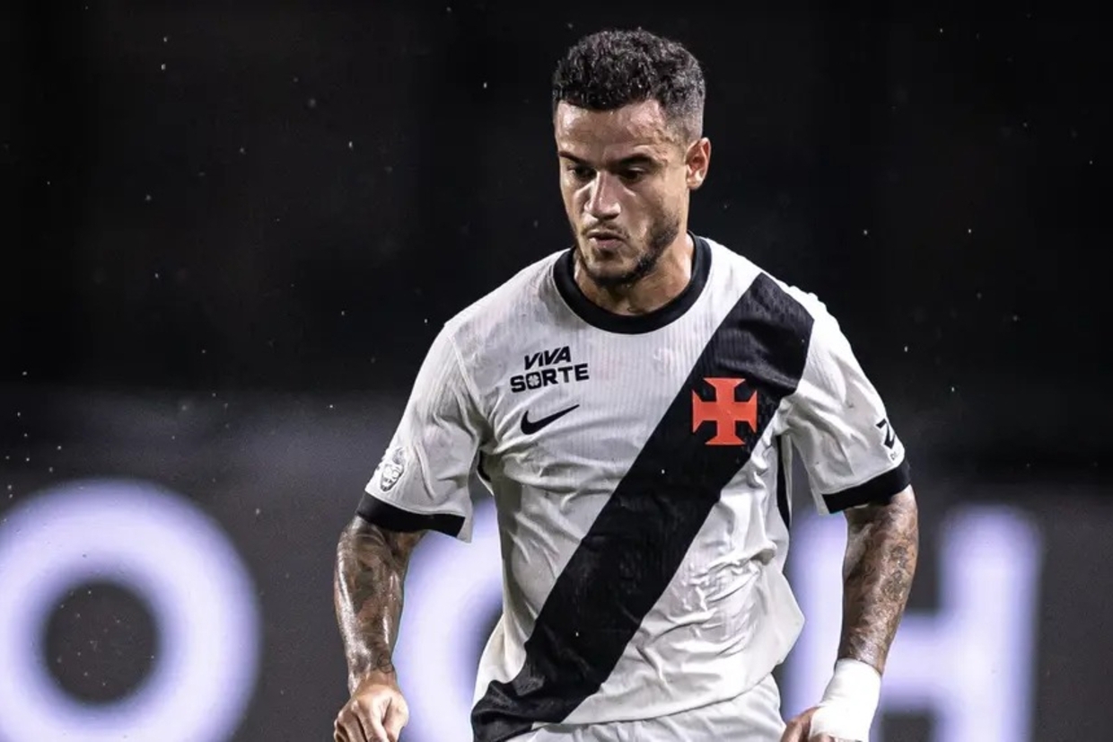 Philippe Coutinho assina rescisão e deixa o Vasco