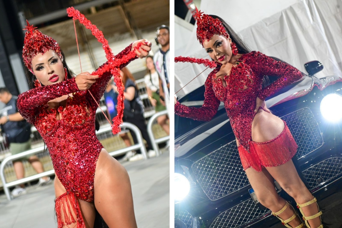 Rainha da Rosas de Ouro ostenta com carrão de R$ 2 milhões
