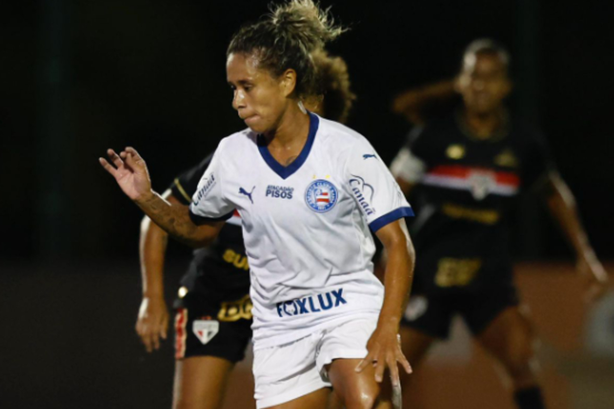 São Paulo bate o Bahia em Cotia e segue 100% no Brasileirão