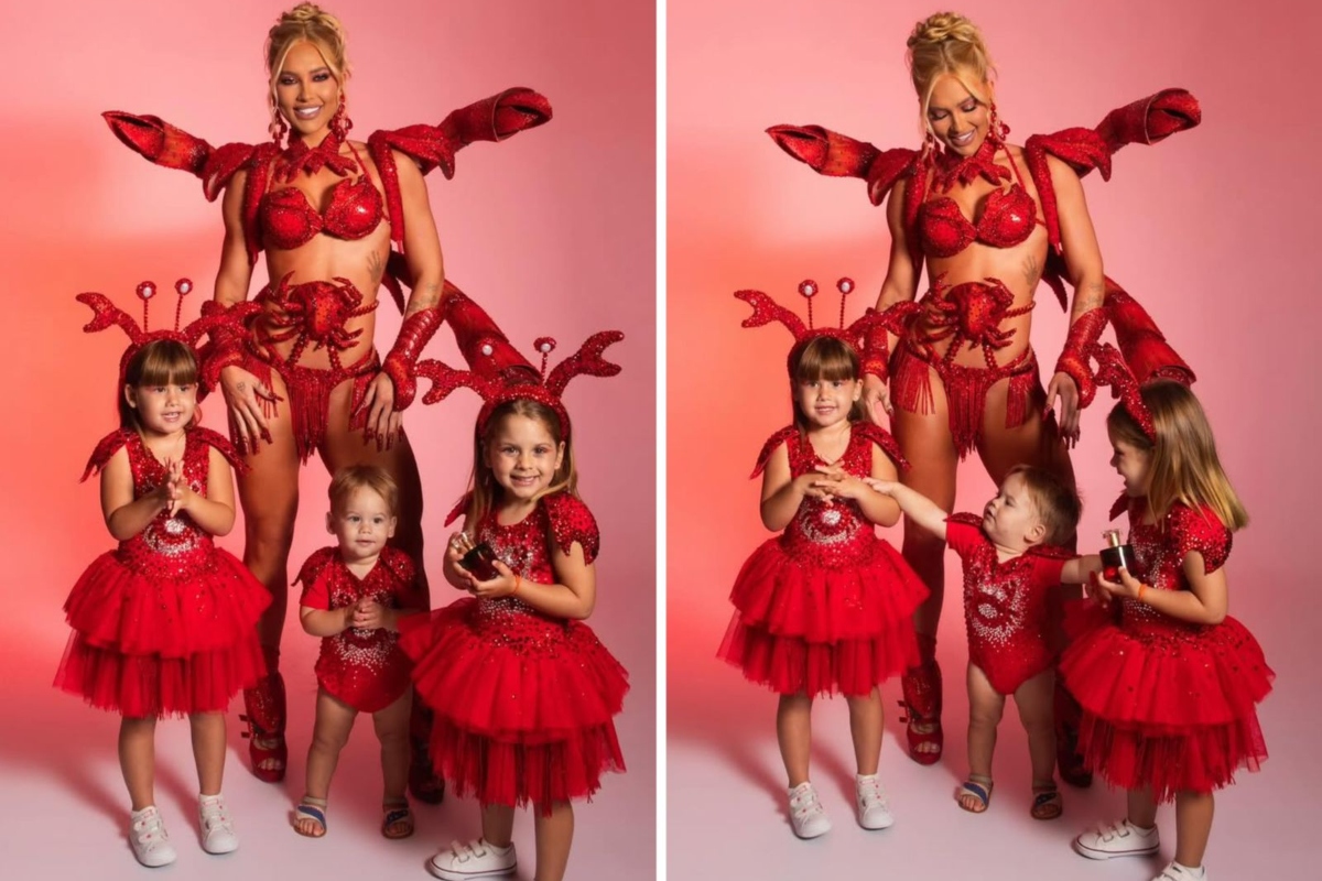 Virginia falta a desfile das filhas na Pimpolhos da Grande Rio