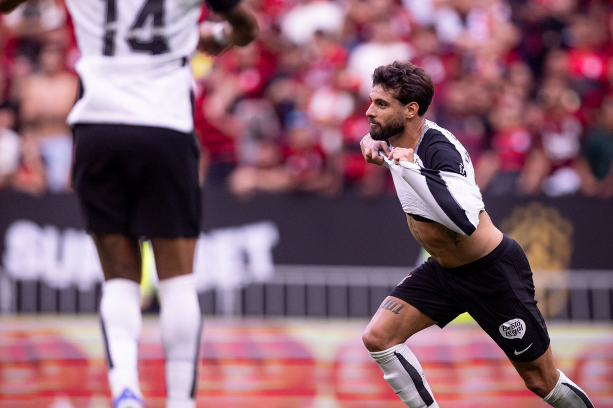Yuri Alberto mantém escrita na conquista da Supercopa pelo Corinthians