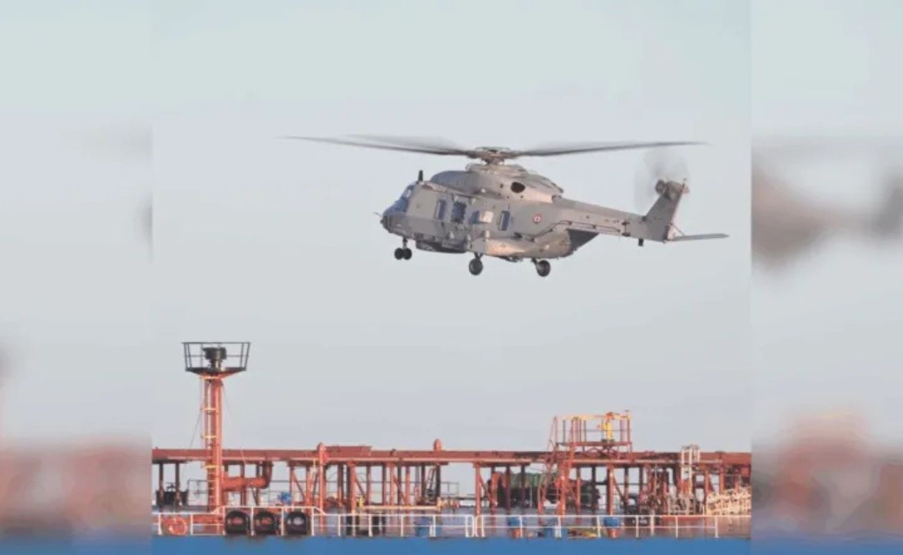 Bélgica apreende petroleiro russo com apoio de helicópteros franceses