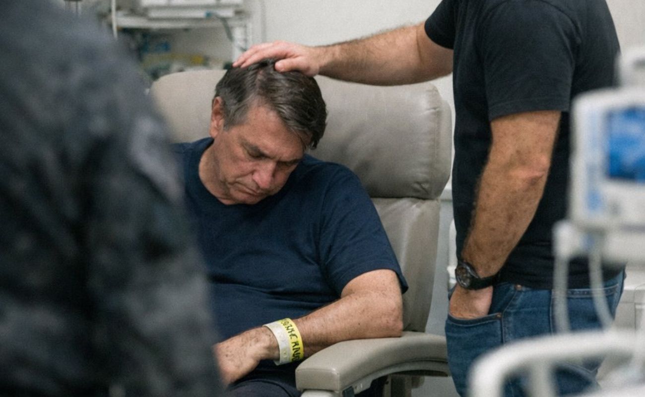 Carlos desabafa após visita ao pai: “Um dos dias mais difíceis” em meio à terceira pneumonia