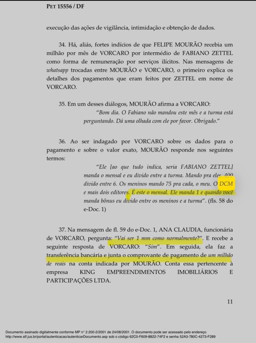 PF investiga suposto pagamentos de Vorcaro a editores do DCM por conteúdo positivo