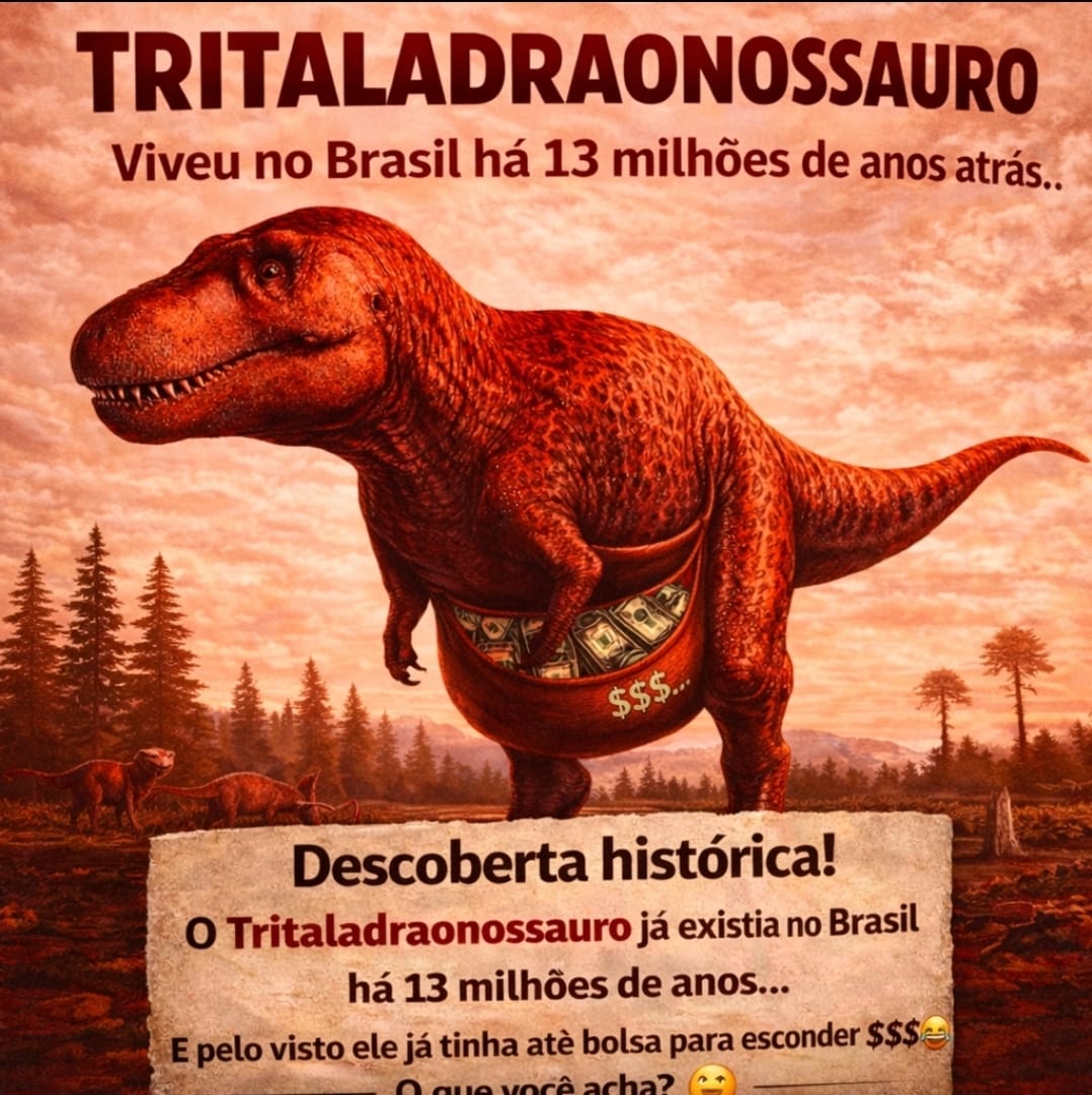 🦖 URGENTE: DESCOBERTA NO BRASIL